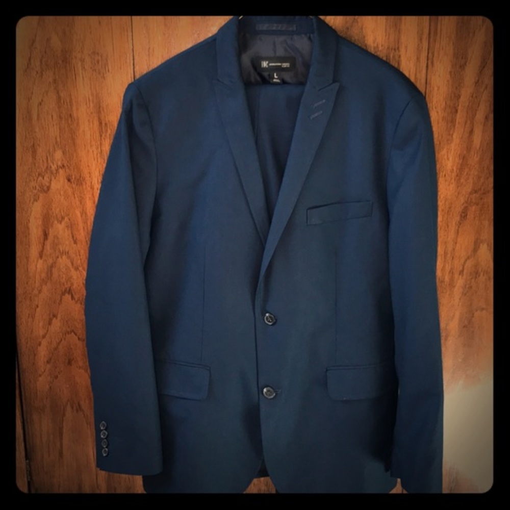 INC International Concepts Blazer Slim Fit Blue L
